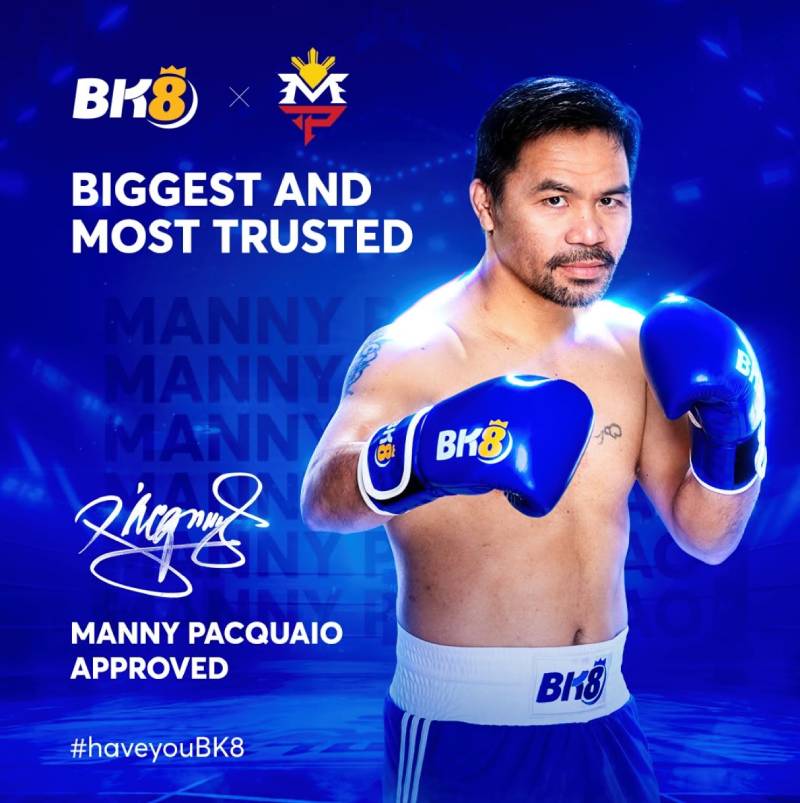 BK8 - nhà cái thể thao số 1 đến từ châu Âu 5 Hợp Tác Cùng Manny Pacquiao – Biểu Tượng Sức Mạnh Toàn Cầu